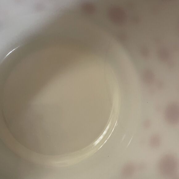 Vintage HAZEL ATLAS 10” RED POLKA DOT Punch Mixing BOWL 50’s MCM EUC - Picture 8 of 10